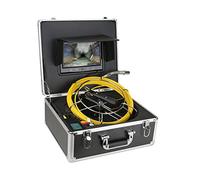 Boroscopio, Caméra d'inspection de tuyau d'égout 10 pouces avec compteur IP68 HD 1000TVL Système d'endoscope industriel pipeline(20m)