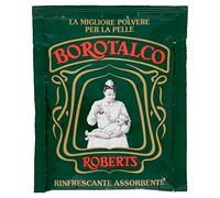 Borotalco - 10 sachets de 120 g de poudre de talc multi-usage très absorbante et rafraîchissante même pour les peaux sensibles