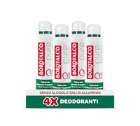 Borotalco, Borotalco Déodorant en spray avec molécules respirantes, sec contre les odeurs, efficacité 48h, sans alcool et sans sels d'aluminium, parfum exclusif par Borotalco - Lot de 4