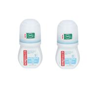 BOROTALCO Déodorant Invisible fresh roll-on Fresh Ocean Rouleau 2x50 ml