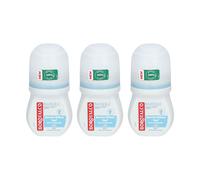 BOROTALCO Déodorant Invisible fresh roll-on Fresh Ocean Rouleau 3x50 ml