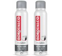 BOROTALCO Déodorant Invisible spray 2x150 ml