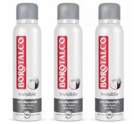 BOROTALCO Déodorant Invisible spray 3x150 ml
