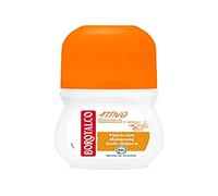 Borotalco, Déodorant Roll On Active Orange Formule sans Alcool et au Talc aux Molécules Anti-Odeur Fraîcheur Efficacité 48h Parfum de Mandarine et Néroli - 1 Flacon de 50 ml
