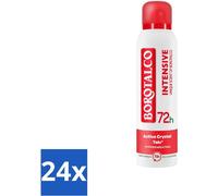 Borotalco Déodorant Spray Intensif 150 ml - Pack avantage - 24 pièces