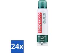 Borotalco Déodorant Spray Original 150 ml - Pack avantage - 24 pièces