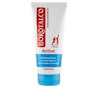 Borotalco Docciaschiuma Active Corpo, Doccia Schiuma al Profumo di Sali Marini, Shower Gel per una Pelle Morbida e Profumata, Ottimo per Uomo e Donna, Flacone da 200ml
