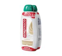 Borotalco Douche Hydratante Vanille et Avoine, Bain moussant Corps, Formule Hydratante et Enveloppante, Effet talc sur la Peau, Testé dermatologiquement, 2 flacons de 600 ml