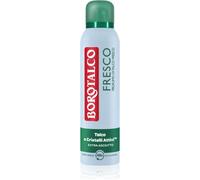 Borotalco, Déodorant spray frais, formule sans alcool et avec talc à cristaux actifs, triple protection sèche, parfum de talc frais, 48h d'efficacité, 1 flacon de 150 ml