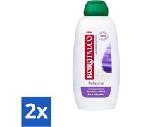 Borotalco - Gel douche - Relaxant - Lavande & Iris - 250 ml - Pack avantage - 2 pièces