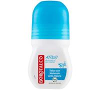 Borotalco, Lufterfrischer Roll On Aktivblau, Alkoholfreie Formel mit Talkum mit Anti-Geruch-Molekülen, Frische Wirksamkeit, 48h Wirksamkeit, Duft von Meersalzen - 1 Flasche de 50 ml