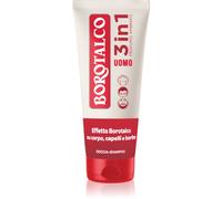 Borotalco MEN 3 in 1 gel de douche pour homme visage, corps et cheveux parfums Amber 200 ml