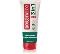 Borotalco MEN 3 in 1 gel de douche pour homme visage, corps et cheveux parfums Unique Scent of Borotalco 200 ml