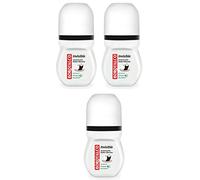 Borotalco Roberts Lot de 3 déodorants roll-on invisibles 50 ml avec taches 48 h