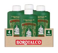 Borotalco Roberts Poudre Multi-Usages Super Absorbante et Rafraîchissante Peaux Sensibles pour Adultes et Enfants 4 Flacons de 200g
