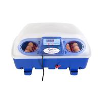 Borotto Real 24 Semi-Automatique - Couveuse Oeuf Incubateur Professionnel Breveté avec Dispositif pour Retourner Les Oeufs à Levier - pour 24 Oeufs ou 96 Oeufs Petits