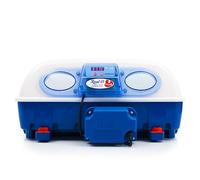 Borotto Real 49 Plus | Couveuse Oeuf Automatique 49 Oeufs ou 196 Petit avec Retournement Automatique, Contrôle de Température et Système Antibactérien Biomaster® | Made in Italy