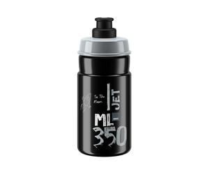 Borraccia Jet 350 ml Elite Noir/Gris EL0206016 Pour Vélo