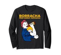Borracha Pero Buena Muchacha Latina Chingona Cabrona Patrona Manche Longue