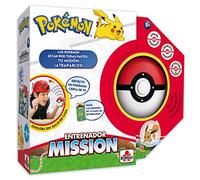BORRAS - Mission Pokemon Jeu de plateau interactif, Deviens un dresseur de Pokemon et attrape-les tous. Apprends des faits amusants sur tes Pokemon préférés (19442) | Version Espagnole