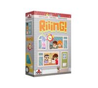 Borras - Riiing ! Jeu de Cartes d'agilité et d'observation. Soyez Le Plus Rapide à Rester sans Lettres. À partir de 8 Ans (18867)