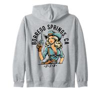 Borrego Springs California USA Cowgirl Style western Sweat à Capuche
