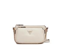 Borsa À Tracolla Femme Guess Noelle 2 Bone Et Beige 422186