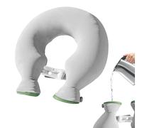 Borsa 'Acqua Calda da Spalla - bouillon avec collo in peluche 1800 ml, impacco bouillon a prova di perdite per casa ufficio viaggi all'aperto mamma papà anziani comfort per il freddo relax ter