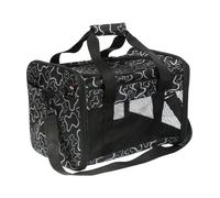 Trixie 2889 Sac de Transport Adrina en Nylon pour Chien Noir 26 × 27 × 42 cm