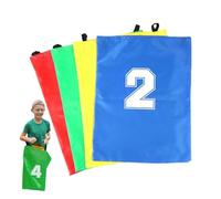 Borsa da gara a di patate-borse per saltare a 4 pacchetti, per esterni pesanti | Gioco per Feste per Bambini per compleanni, attività di Corse da Picnic, borse divertenti da 20x28 a dura