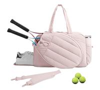 Borsa Da Ginnastica - Tennis per Donne Grande per Racchette Da Tennis Donna - Organizzatore Sportivo Impermeabile Viaggi Palestra E Ufficio