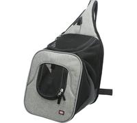 Borsa frontale savina 30x33x26cm colore nero/grigio Trixie