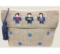 Borsa Le Bonheur des Dames contato petit point kit "Caso giapponese", 18x11x7cm