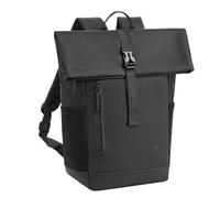 Rivacase Sac à dos Eden Eco 17 L Roll-top pour 14/15,6 Noir