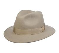 Borsalino Chapeau en Laine Piemonte Traveller Chapeau de Feutre (61 cm - Beige)