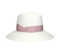 Borsalino - Chapeau Panama Élégant à Large Bord - Femme - Accessoires - Blanc - Taille: M