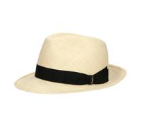 Borsalino - Federico Panama Quito Medium Brim - Homme - Accessoires - Beige - Taille: 57 CM