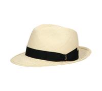 Borsalino - Federico Panama Quito Medium Brim - Homme - Accessoires - Blanc - Taille: 57 CM