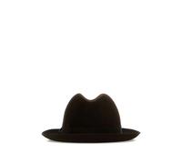 Borsalino - Marengo Medium Brim - Homme - Accessoires - Brun - Taille: 60 CM