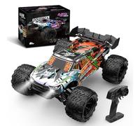 BORSCELLOR Voiture Télécommandée 40 km/h, Voitures RC Rapides 1:16 pour Adultes, Monster Truck Télécommandé 4WD RC Cars avec 2 Batteries pour garçons Adultes âgés 8 Ans +