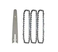Bortivier 1/4 Guide de ChaîNe de TronçOnneuse 6 Pouces Scie éLectrique Portable Mini TronçOnneuse Lame de Journalisation ÉLagage ChaîNe de Scie Accessoires de ChaîNe