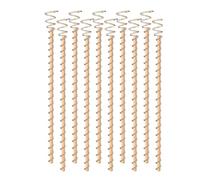 Bortivier 10 Pièces Piquets de Plantes D'Électroculture, Antennes à Bobine de Cuivre de 12 Pouces, Piquets de Jardin, Plantation Électronique pour Potager, Installation Facile