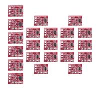 Bortivier 100 PièCes TTP223 Module de Commutateur à Clé Tactile Bouton Tactile Type de Condensateur Monocanal Autobloquant Capteur de Commutateur Tactile