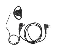 Bortivier 2 Broches éVoluéEs Forme D-Clip-Ear Ptt Ecouteur Microphone pour Radios à 2 Voies GP88S GP300 GP68 GP2000 GP88 GP3188 CP040 CP1200 A8 A6 A10 A12