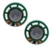 Bortivier 2 Pièces 1/4 W 0,25 W 8 Ohm 27MM Haut-Parleur Aimant Extérieur Rond Haut-Parleur, Amplificateur de Son, Accessoires pour Haut-Parleurs