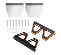 Bortivier 2 Pièces de Garnitures Métalliques, Volets D'Équilibrage des, Plaque de Pression d'eau pour Bateau de Course RC O/V Yacht Mono