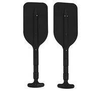Bortivier 2 PièCes Pagaies TéLescopiques en Plastique Bateau Pagaie Rame Pliable pour Kayak Jet Ski et Canoë SéCurité Bateau Accessoires