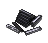 Bortivier 24 Pièces Boîte-Cadeau de Stylo Vide avec Couvercle Transparent, Boîte à Stylos Vitrine de Stylo pour Présentation Emballage Cadeau Fournitures de Bureau