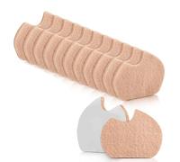 Bortivier 24 Pièces Pads à Pied pour Danseurs Sésamoïditistes Coussin de Pied Auto-Adhésif pour Les Femmes Dansant la Douleur de Soulagement de la Douleur