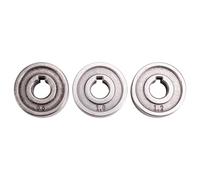 Bortivier 3PCS Rouleau D'Entraînement Du D'Alimentation de Soudage 0,6 Mm-1,2 Mm, Cannelure K, Guide de MIG Accessoires de Soudage de Haute Qualité
